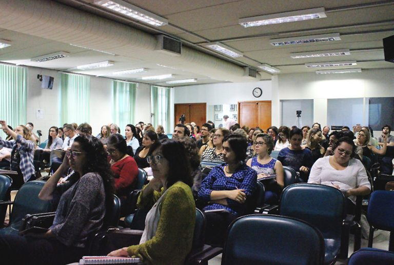 plateia de professores