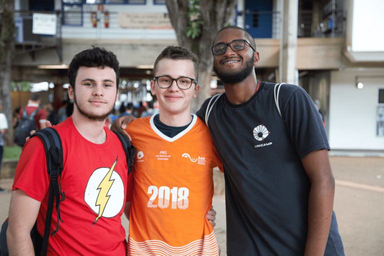 Ingressantes na Calourada Unicamp 2018