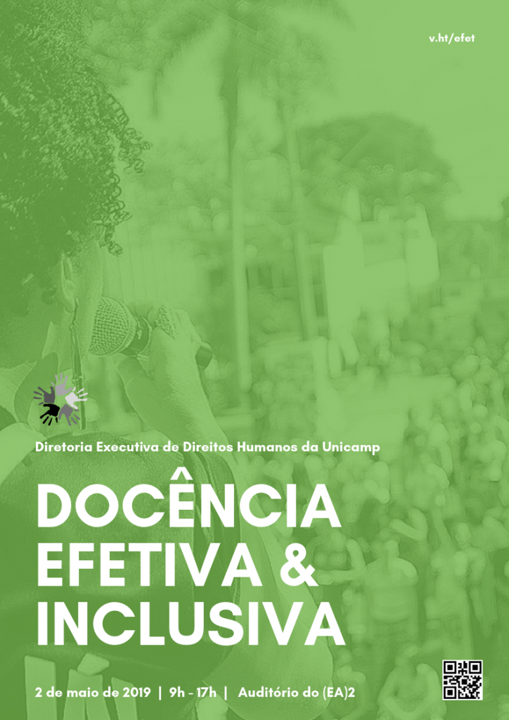 Evento “Docência Efetiva & Inclusiva” acontece no próximo dia 2