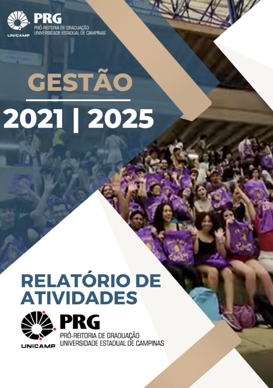 Capa do relatorio de gestão 2021-2025
