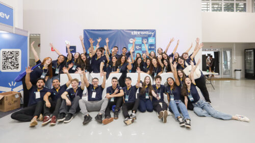 estudantes que organizaram o expo carreiras 2025
