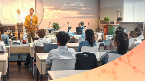 Imagem Sala de Aula Plural e Multiétnica